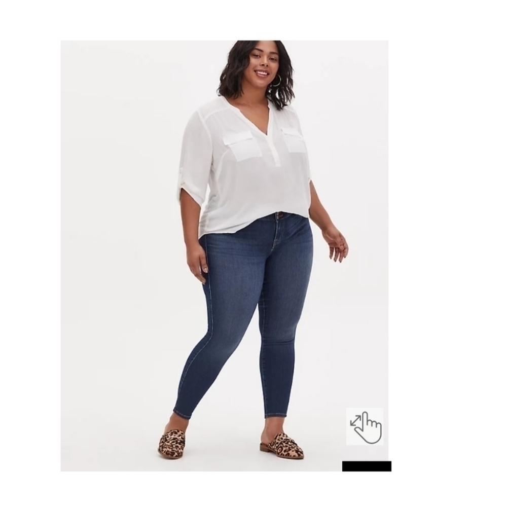 Torrid Jegging Super Stretch Medium Wash